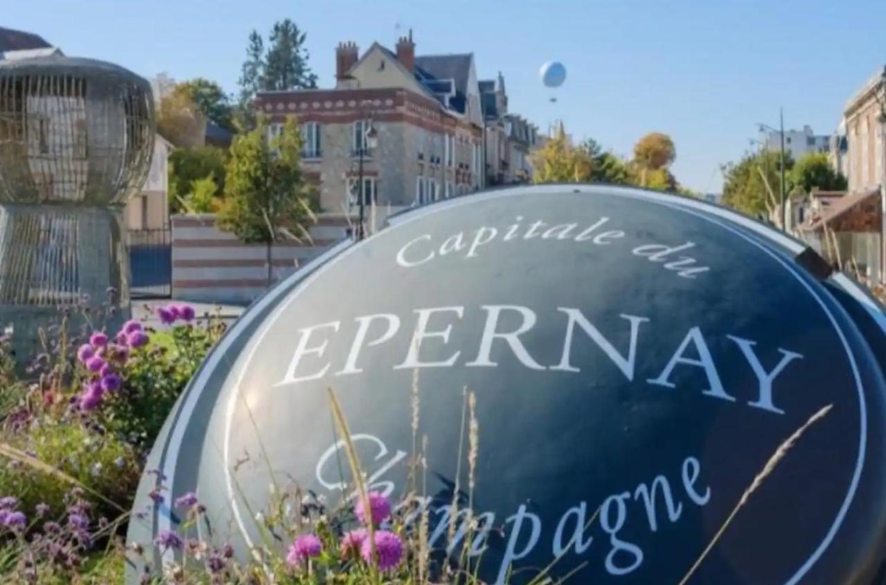 Champagne Therapie: Appartement Cosy Chic, Épernay Buitenkant foto